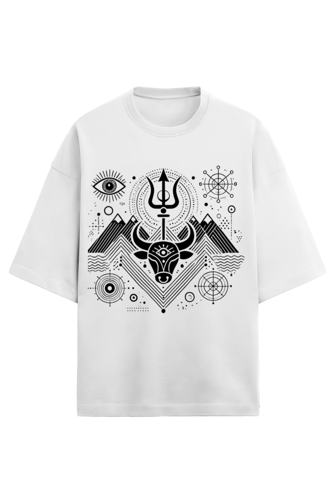 Unisex Oversized Cotton Terry T (Mildly Warm)