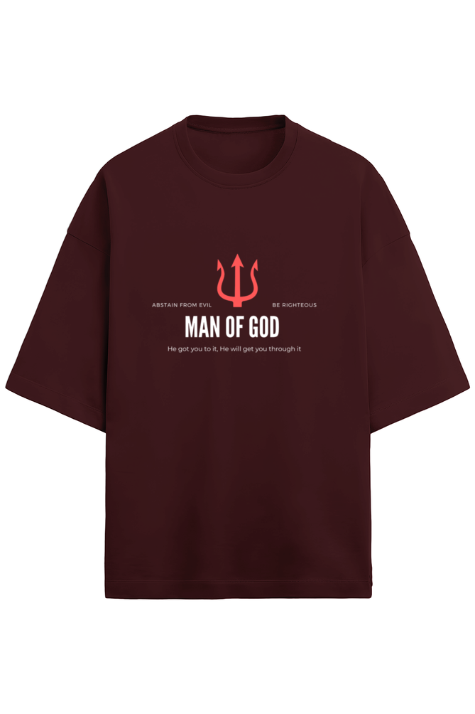 Unisex Oversized Cotton Terry T (Mildly Warm)