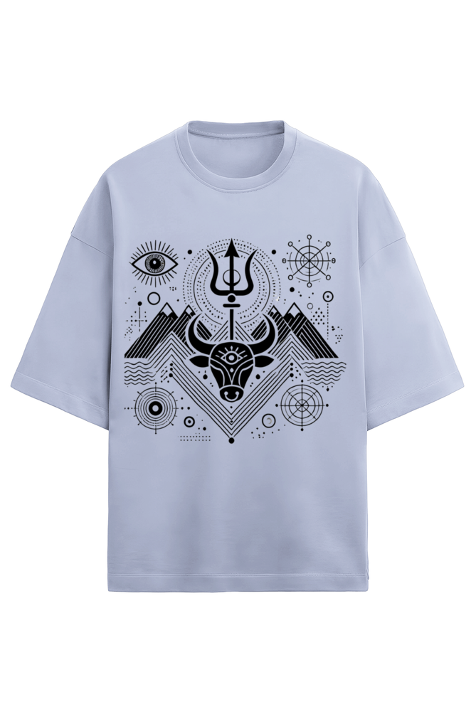 Unisex Oversized Cotton Terry T (Mildly Warm)