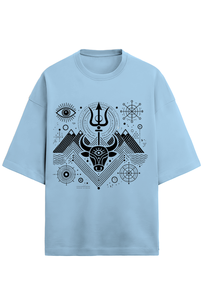 Unisex Oversized Cotton Terry T (Mildly Warm)