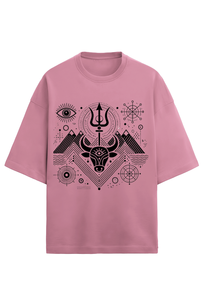 Unisex Oversized Cotton Terry T (Mildly Warm)