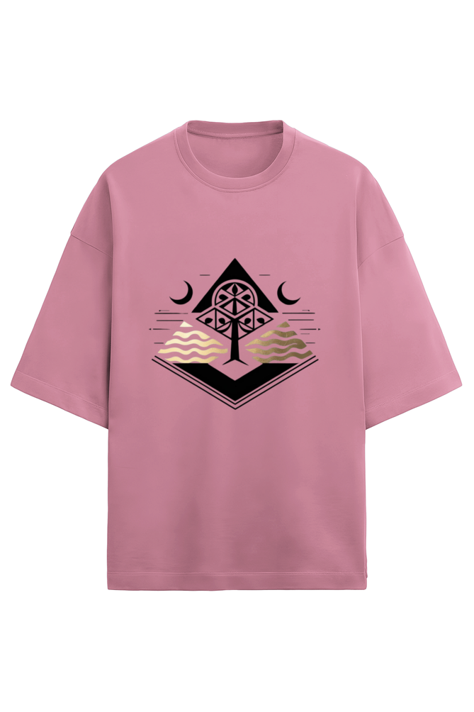 Unisex Oversized Cotton Terry T (Mildly Warm)