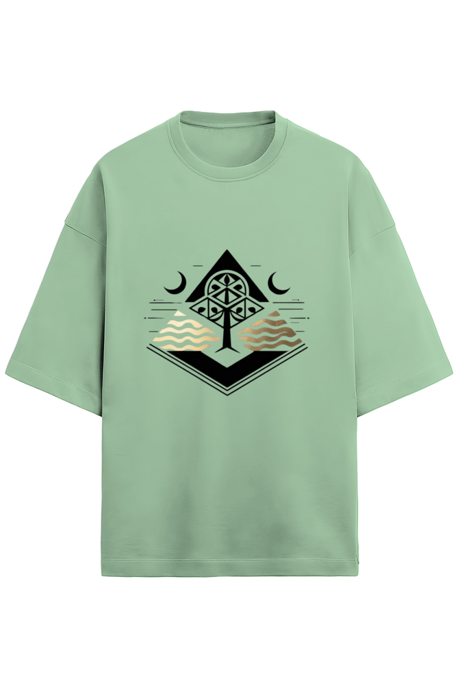 Unisex Oversized Cotton Terry T (Mildly Warm)