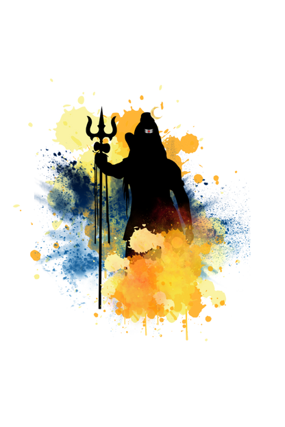 Unisex Supima Cotton T shirt - Shiva 3