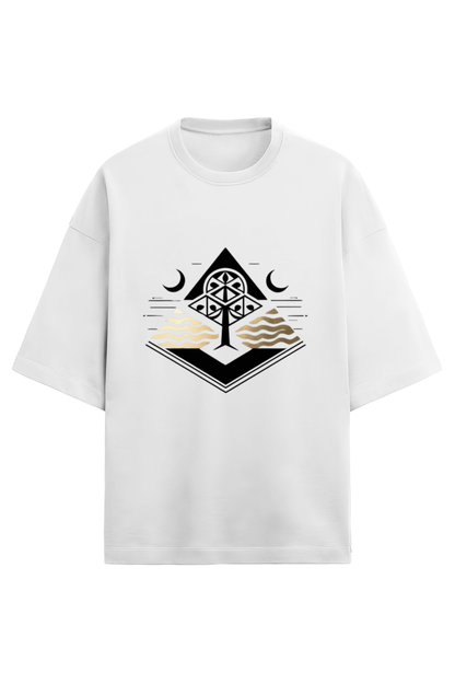 Unisex Oversized Cotton Terry T (Mildly Warm)