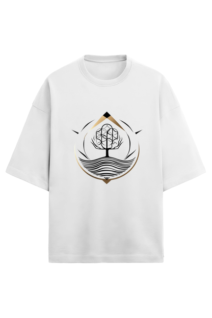 Unisex Oversized Cotton Terry T (Mildly Warm)