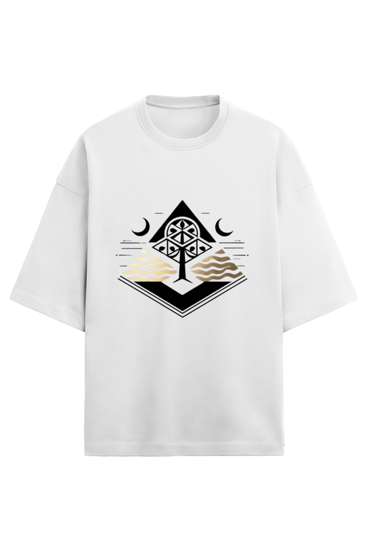 Unisex Oversized Cotton Terry T (Mildly Warm)