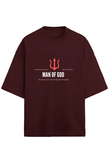 Unisex Oversized Cotton Terry T (Mildly Warm)