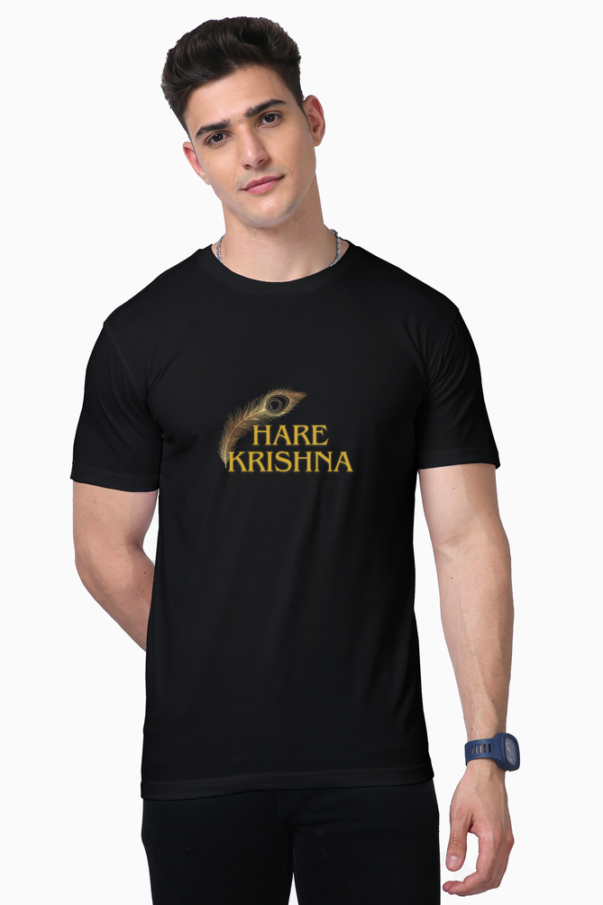 Unisex Supima Cotton T shirt - Hare Krishna