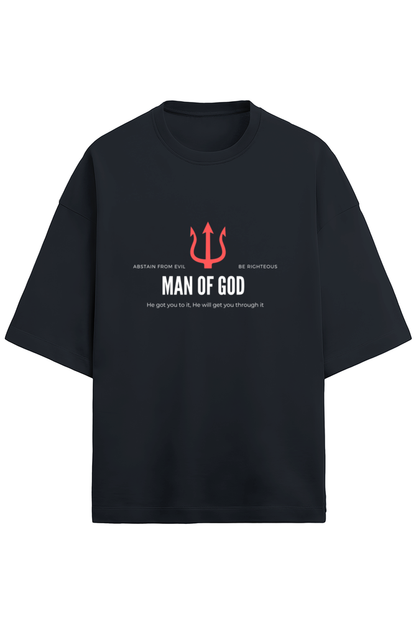 Unisex Oversized Cotton Terry T (Mildly Warm)