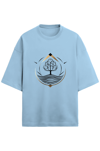 Unisex Oversized Cotton Terry T (Mildly Warm)