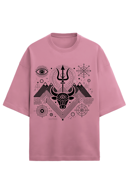 Unisex Oversized Cotton Terry T (Mildly Warm)