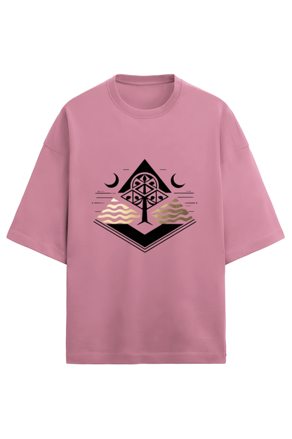 Unisex Oversized Cotton Terry T (Mildly Warm)