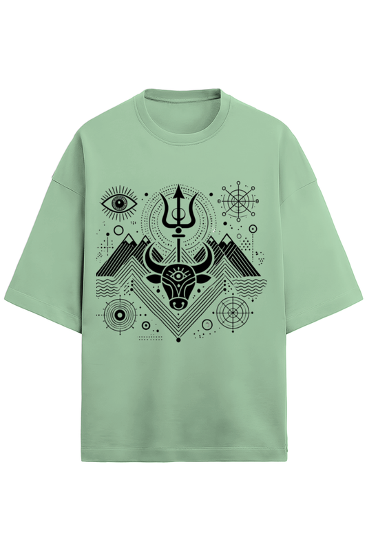 Unisex Oversized Cotton Terry T (Mildly Warm)
