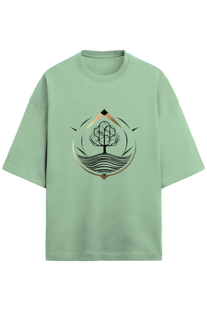 Unisex Oversized Cotton Terry T (Mildly Warm)